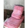 Didatex Bambusový uterák - osuška Ružová Uteráky rozmer: Osuška 70x140 cm