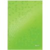 Zápisník Leitz WOW, A4, linka, zelená
