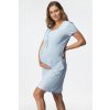 Italian Fashion dámska dojčiaca košeľa Felicita blue