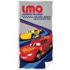 Carbotex Detská plážová osuška Disney Cars Bavlna 70x140 cm