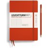 Leuchtturm1917 Zápisník Fox Red Medium A5 bodkovaný