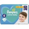 PAMPERS active baby Maxi Pack 6 ExtraLarge detské plienky (13-18 kg)(inov.18) 1x44 ks