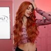 Žiarivá ohnivo ryšavá parochňa Carmen