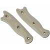 KA-BAR CANVAS MICARTA HANDLE SET FOR SHORT BECKERS KB-BK16HNDL