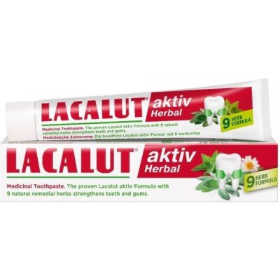 Lacalut Aktív Herbal zubná pasta proti paradentóze (75ml)