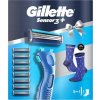 Gillette Sensor 3+ Comfort Súprava Holiaci strojček, Žiletky, Ponožky