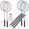 Sada na badminton SPOKEY FUN START, 4 rakety, sieť, košíky