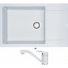 Franke MRG 611-78 BB biela ľadová + Franke FC 9541.094 NOVARA PLUS biela led