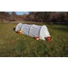 Tunel z agrotextílie Achilles 1x4/6/8m DĹŽKA SKLENÍKA: dĺžka skleníka 6m