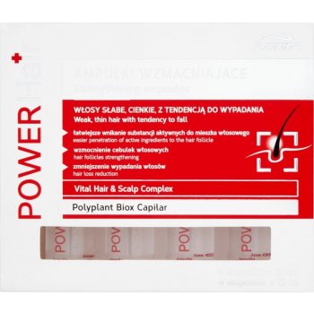 Joanna Power Hair posilňujúci serum proti padaniu vlasov 4 x 10 ml