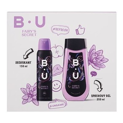 B.U. Fairy´s Secret deodorant 150 ml + sprchový gel 250 ml