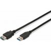 Digitus AK-300203-018-S USB 3.0 extension, type A M/F, USB 3.0, 1,8m, černý