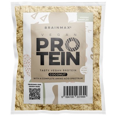 BrainMax Vegan protein, Kokos, 35 g