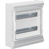 Hager Polo Modulárna rozvodnica 2x18 povrchová montáž odolná proti UV žiareniu IP65 Vector VE218PN