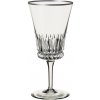 POHÁR NA VODU NA STOPKE 0,39L , GRAND ROYAL WHITE GOLD