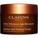 Clarins Sun Self-Tanners samoopaľovací krém na tvár a telo s kakaovým maslom 150 ml