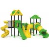 Playground System DETSKÉ IHRISKO so šmykľavkami a tobogánom Garden