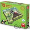 Dino kostky Krtek a přátelé 12 kostek