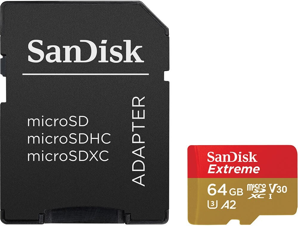 SanDisk microSDXC UHS-I U3 64GB SDSQXAH-064G-GN6AA