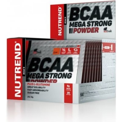 Nutrend - BCAA Mega Strong Powder 20 x 10g