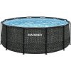 Nadzemný bazén Marimex Florida 3,66 x 1,22 m bez filtrácie motív ratan 10340236