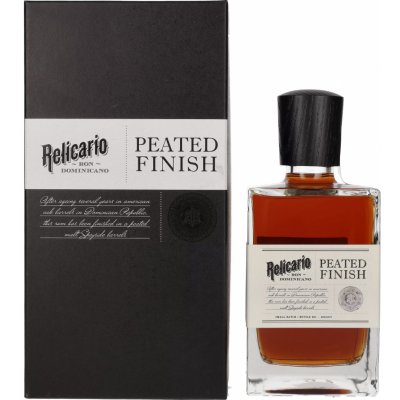 Relicario Ron Dominicano Peated Finish 40% 0,7 l (kazeta)