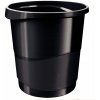 Esselte Europost Vivida Čierny papierový kôš 14 l