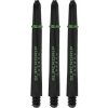 Harrows Harrows násadky Supergrip Carbon dľhé , Varianta Zelená