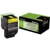 Toner Lexmark 80C2SY0, 2000 strán, pre CX310dn, CX310n, CX410de, CX410 (80C2SY0) žltý