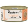 Applaws krmivo pre mačky vo vývare 6 x 70 g - kuracie prsia s krevetami