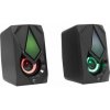 White Shark GSP-619 BEAT čierna / Reproduktory / 6W / 2.0 Stereo / RGB (BEAT)