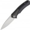 Petrified Fish PF838 Pub Satin D2 Carbon Fiber With Black G10 PF838CS