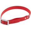 Firedog BioThane obojok Basic 25 mm 65-73 cm červený