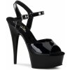 Pleaser Delight-609 Black 43