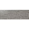 BALDOCER Ceramicas Detroit Slats Coal 33,3x100 R Tmavo sivá