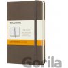 Moleskine Zápisník Classic S A6 Tvrdá väzba Hnedý