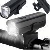 LAMPKA NA BICYKEL PREDNÁ LED PREDNÁ BATERKA AKUMULÁTOROVÁ BICYKEL 1200LM 2xUSB