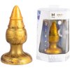 Silexd - goldy anal plug fantasy liquid silicone thermoreactive golden 9.2 cm