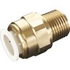Zásuvný fiting Speedfit prechodový kus mosadz 15 mm x 1/2