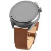 Kožený remienok FIXED Leather Strap so šírkou 22mm pre smartwatch, hnedý