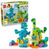 Stavebnica LEGO DUPLO 3 v 1: Dinosaury na Kolieskach