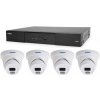 AVTECH Kamerový set - 1× NVR AVH2109AX, 4× 5MPX IP Dome kamera DGM5206SVAT, 4× kábel UTP (KSIP30)