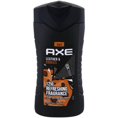 Axe sprchový gél pre mužov Collision Leather & Cookies 250 ml