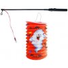 Rappa Lampion Halloween 15 cm so svietiacou paličkou 39 cm