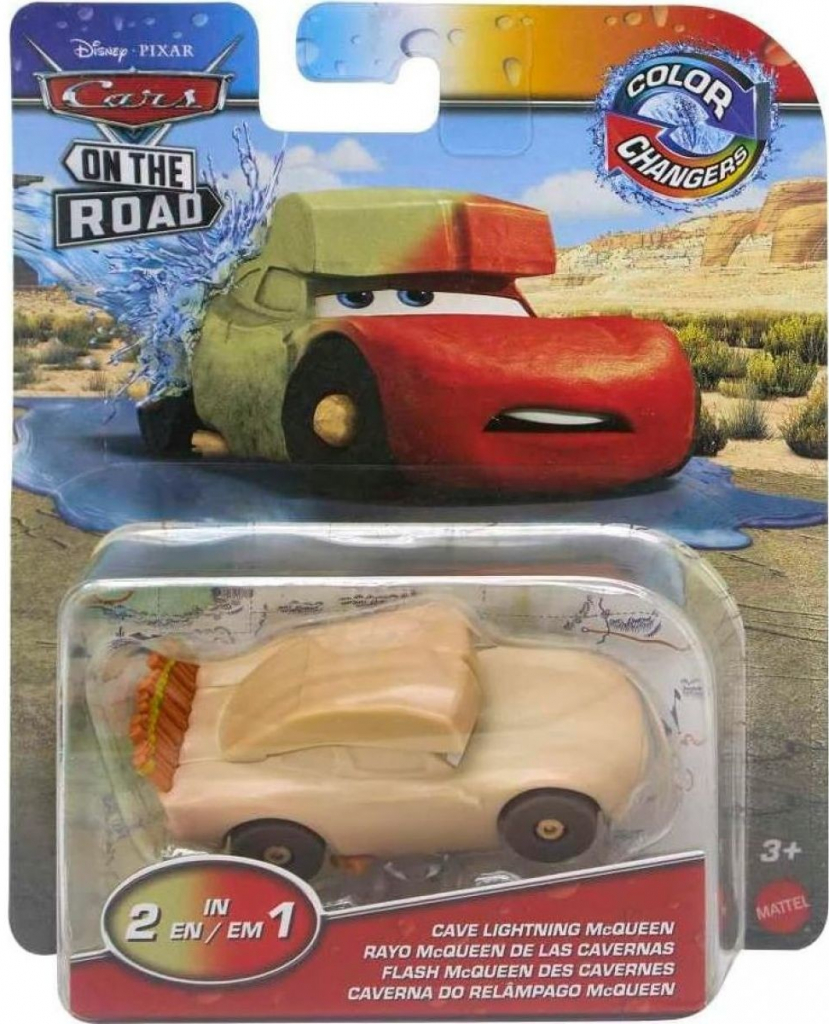 Mattel Disney Pixar Cars Color Changers 2 v 1 CAVE BLESK McQueen HMD67