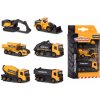 Autíčka stavebné Volvo Construction Edition Majorette s pohyblivými časťami 7,5 cm dĺžka 3 druhy 2 varianty