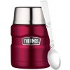 Thermos King Food 470ml - termoska na jídlo se lžící malinová