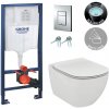 Grohe Rapid SL - set -nádržka + Tesi WC + spomaľovacie WC sedadlo