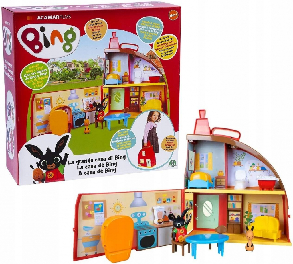 Golden Bear Bing veľký hrací domček playset