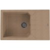 Alveus Granitový drez Record 40, béžová, 78 x 48 cm